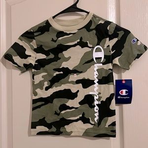 NWT!  Boys Champion Camo T-shirt Size 4